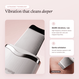 Ultrasonic Skin Scrubber — 3-in-1 Deep Cleanse, Exfoliate & Glow