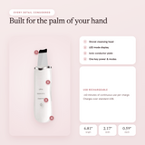 Ultrasonic Skin Scrubber — 3-in-1 Deep Cleanse, Exfoliate & Glow